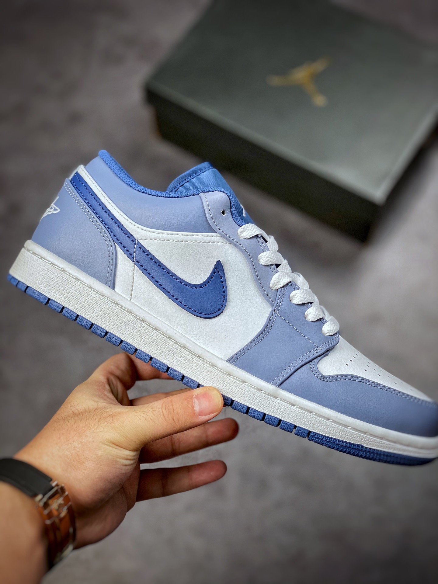 240 原装裸鞋级 市面最高工艺产物 Air Jordan 1 Low 纯原系列 553558-414