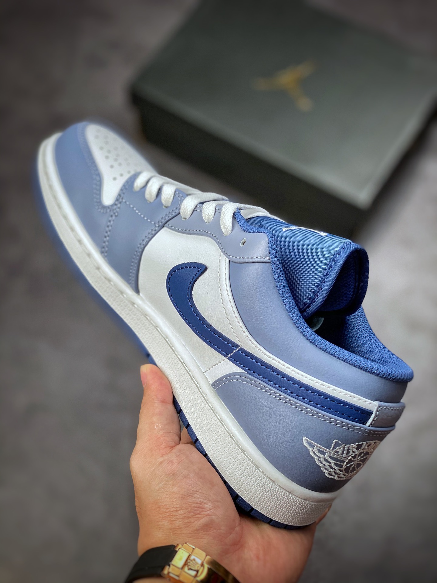 240 原装裸鞋级 市面最高工艺产物 Air Jordan 1 Low 纯原系列 553558-414