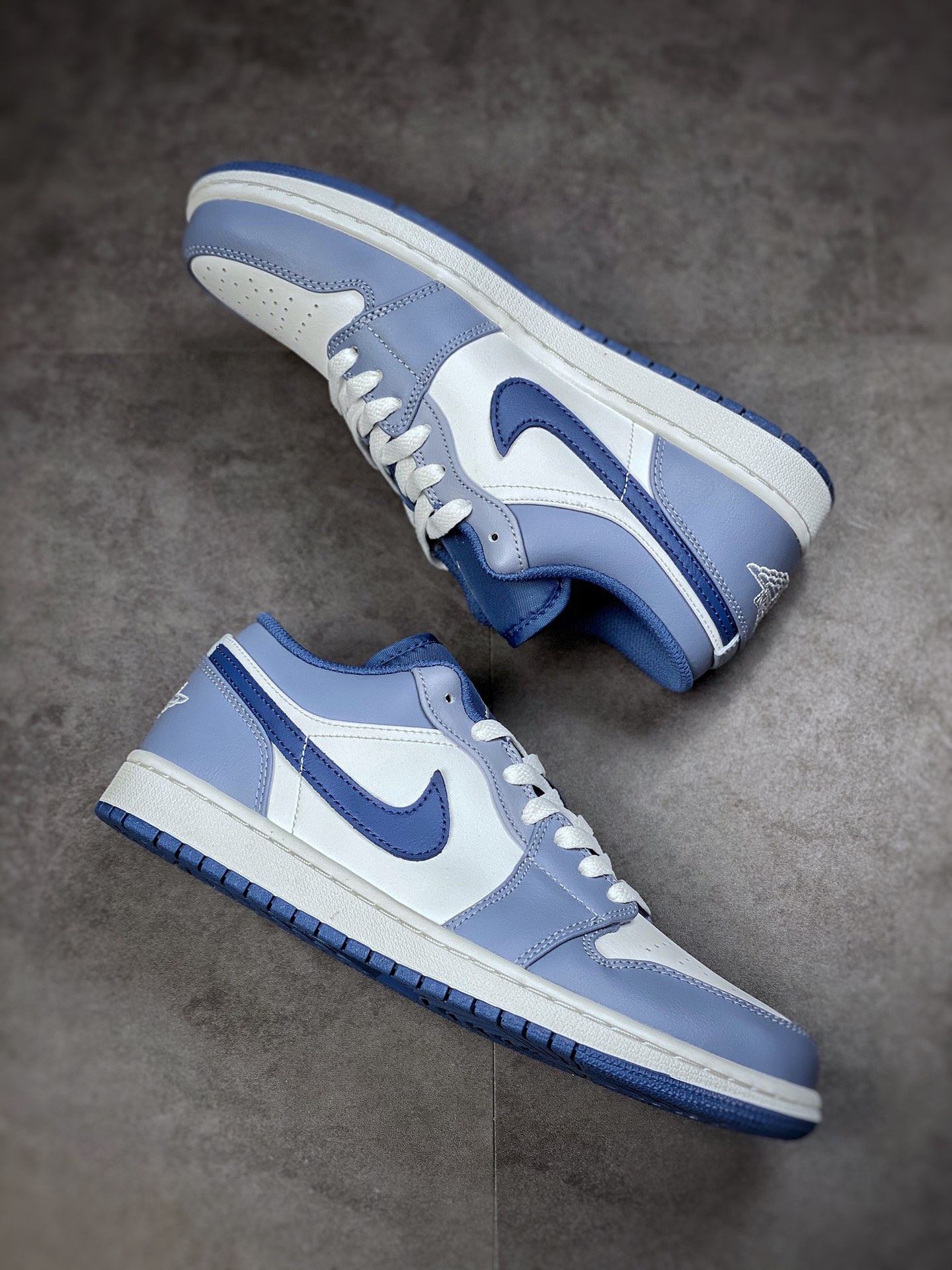 240 原装裸鞋级 市面最高工艺产物 Air Jordan 1 Low 纯原系列 553558-414