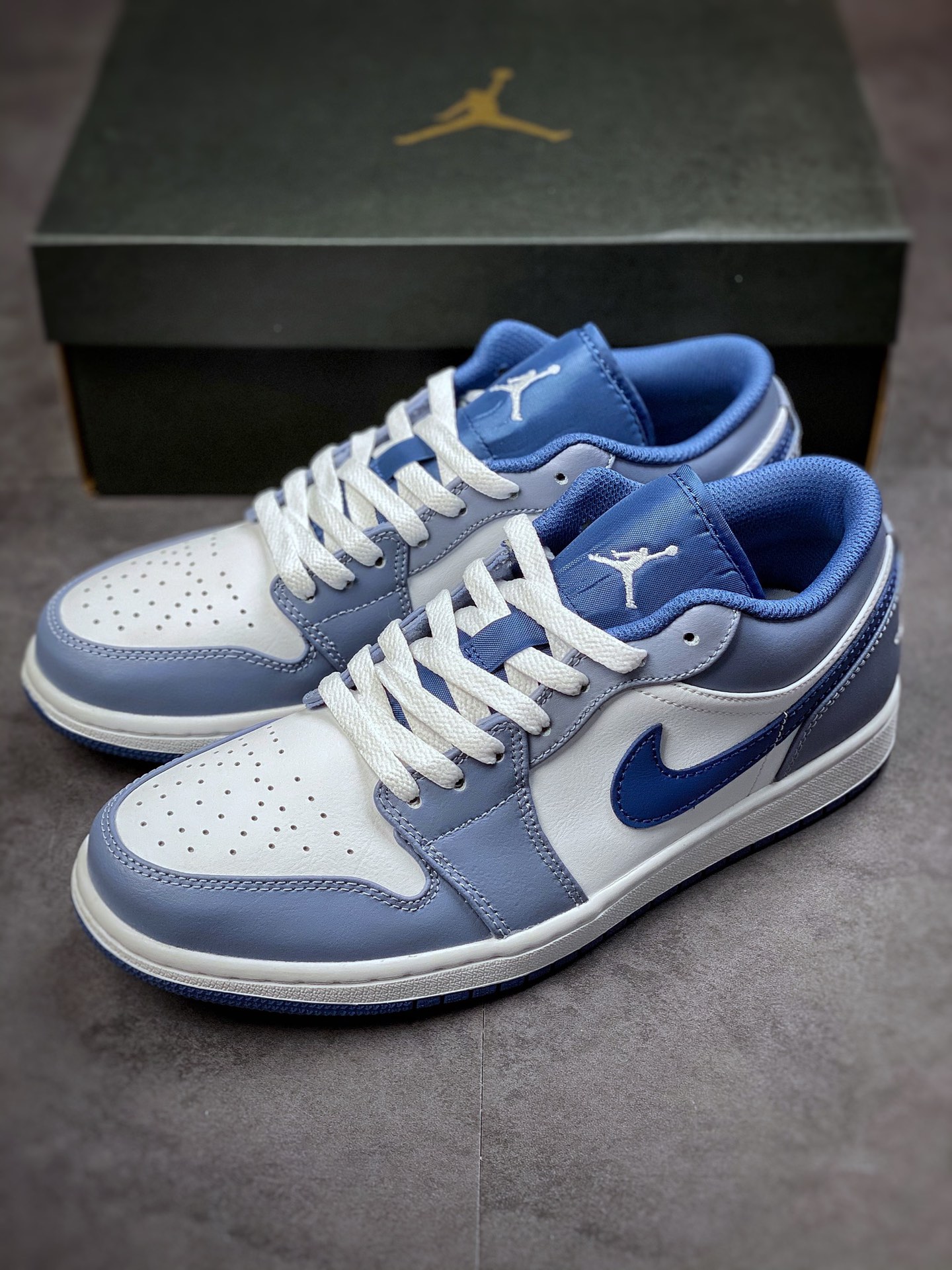 240 原装裸鞋级 市面最高工艺产物 Air Jordan 1 Low 纯原系列 553558-414