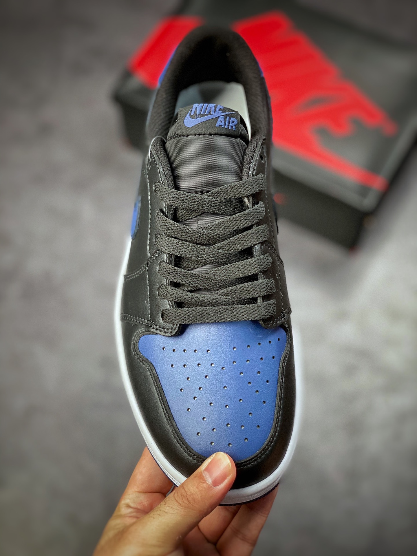 200 Air Jordan 1 Low 黑蓝 AJ1乔1低帮休闲板鞋 CZ0790-041