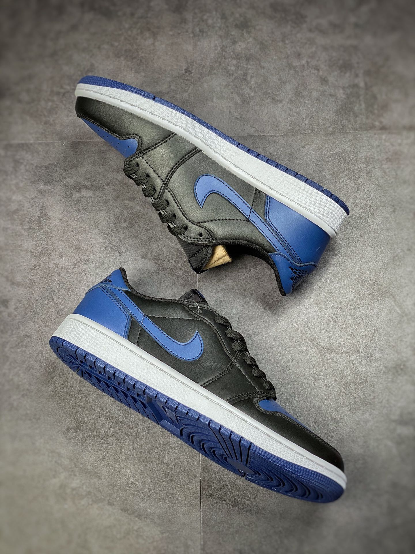 200 Air Jordan 1 Low 黑蓝 AJ1乔1低帮休闲板鞋 CZ0790-041