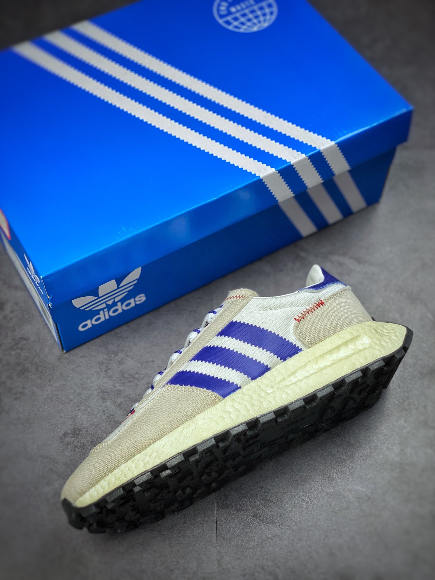 adidas Racing E5 Boost Prototype speed light retro series HQ6330