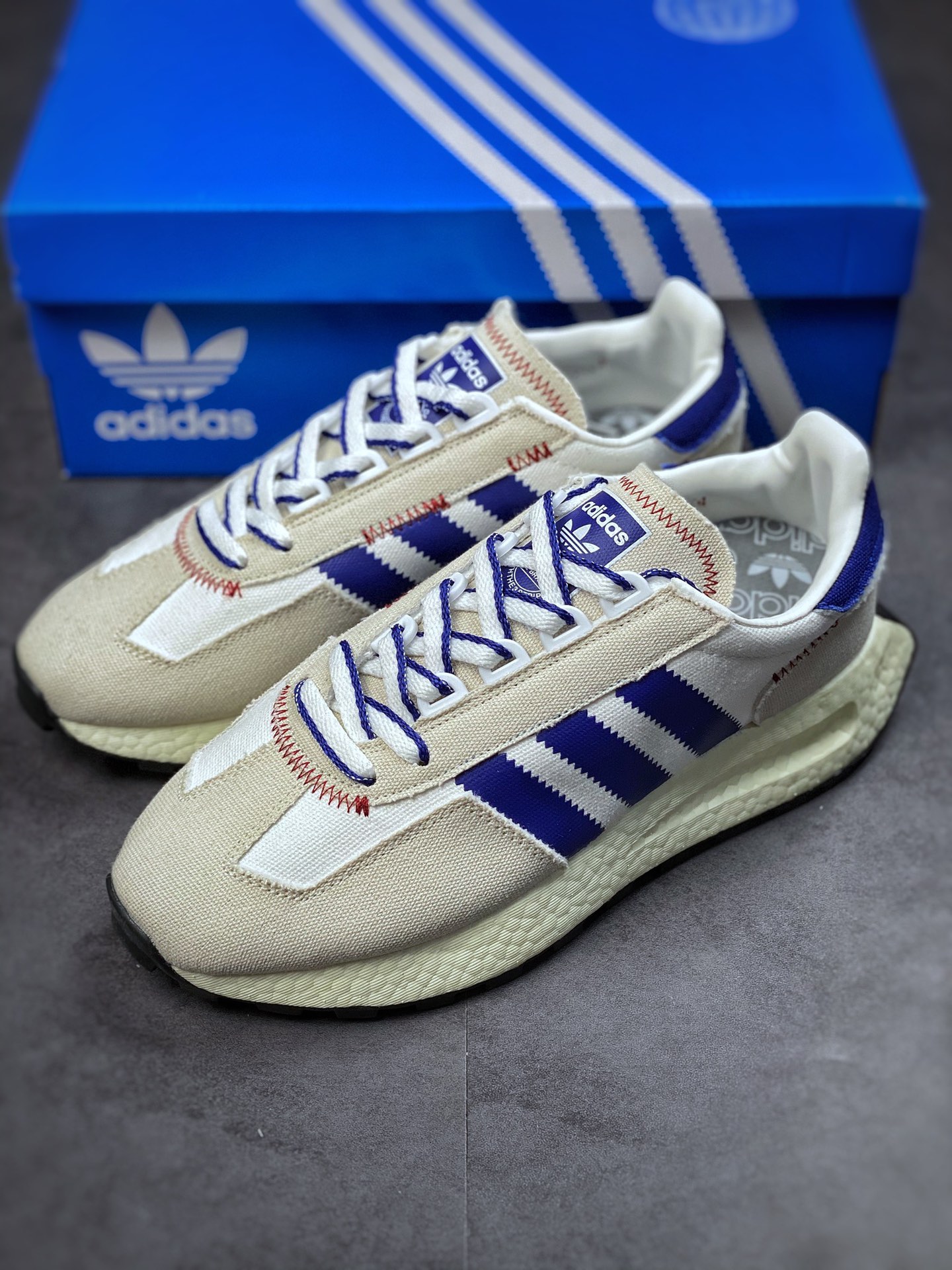 adidas Racing E5 Boost Prototype speed light retro series HQ6330