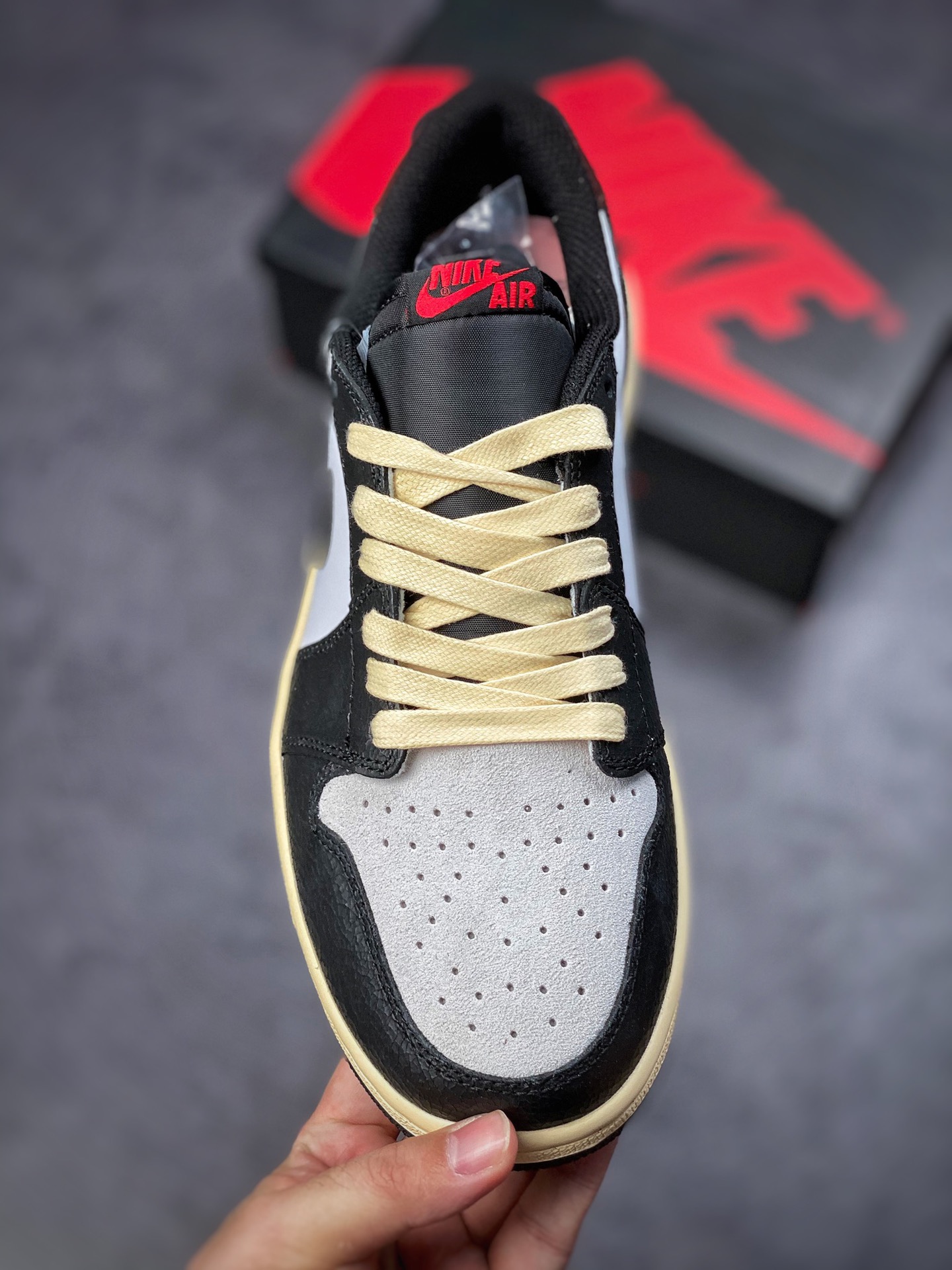 200 Air Jordan 1 Low 黑摩卡爆裂纹 AJ1乔1低帮休闲板鞋 CZ0790-061