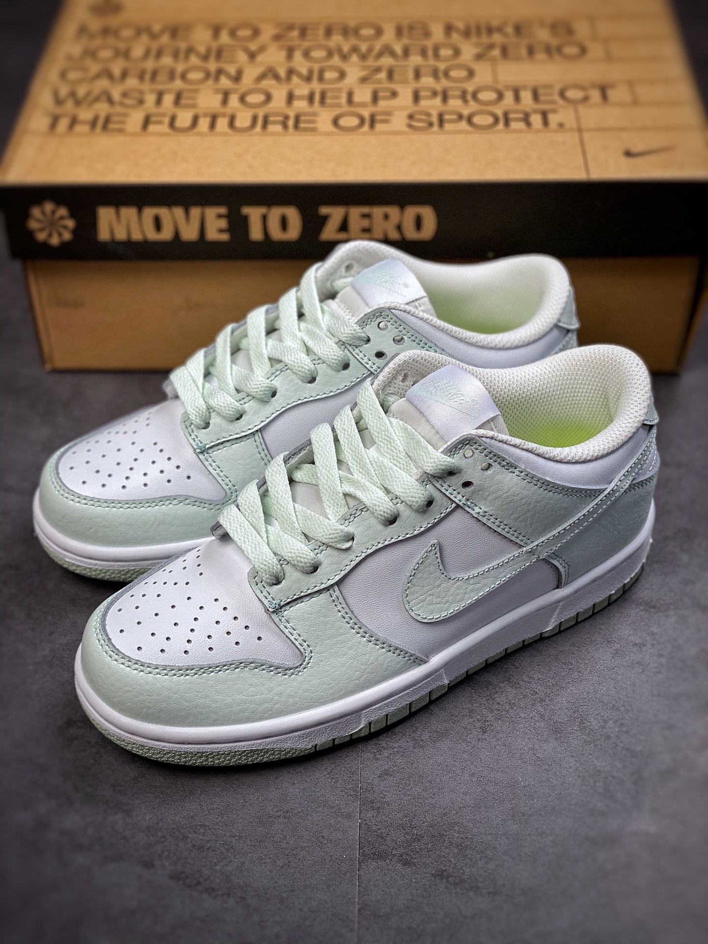 300 Nike SB Dunk Low ”White Mint” 淡绿配色 DN1431-102