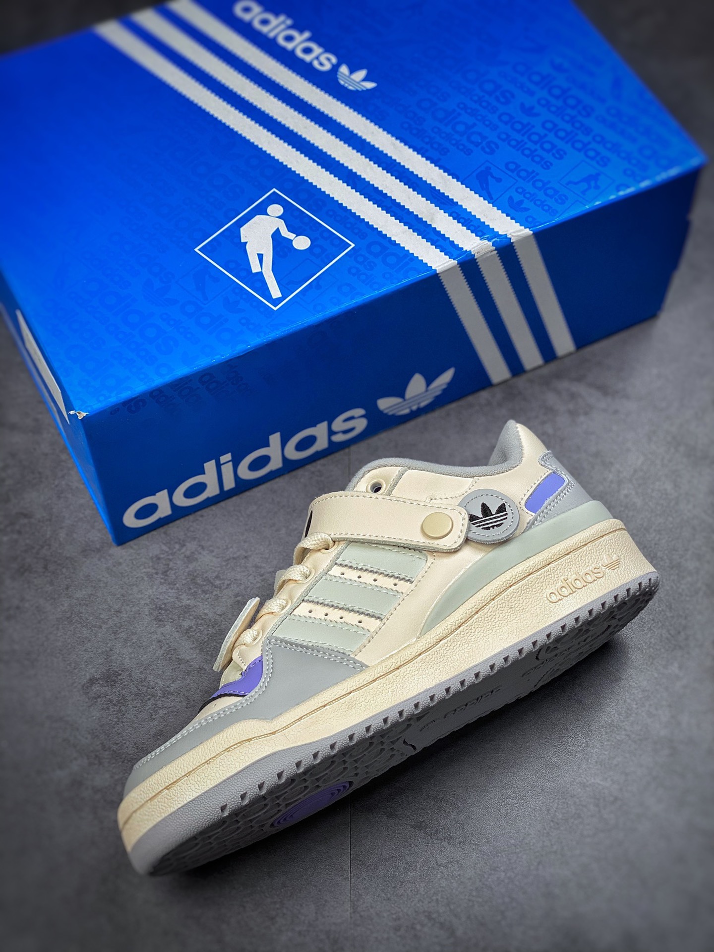 Overseas channel version original box original label Adidas Forum 84 Low clover low state GW4426