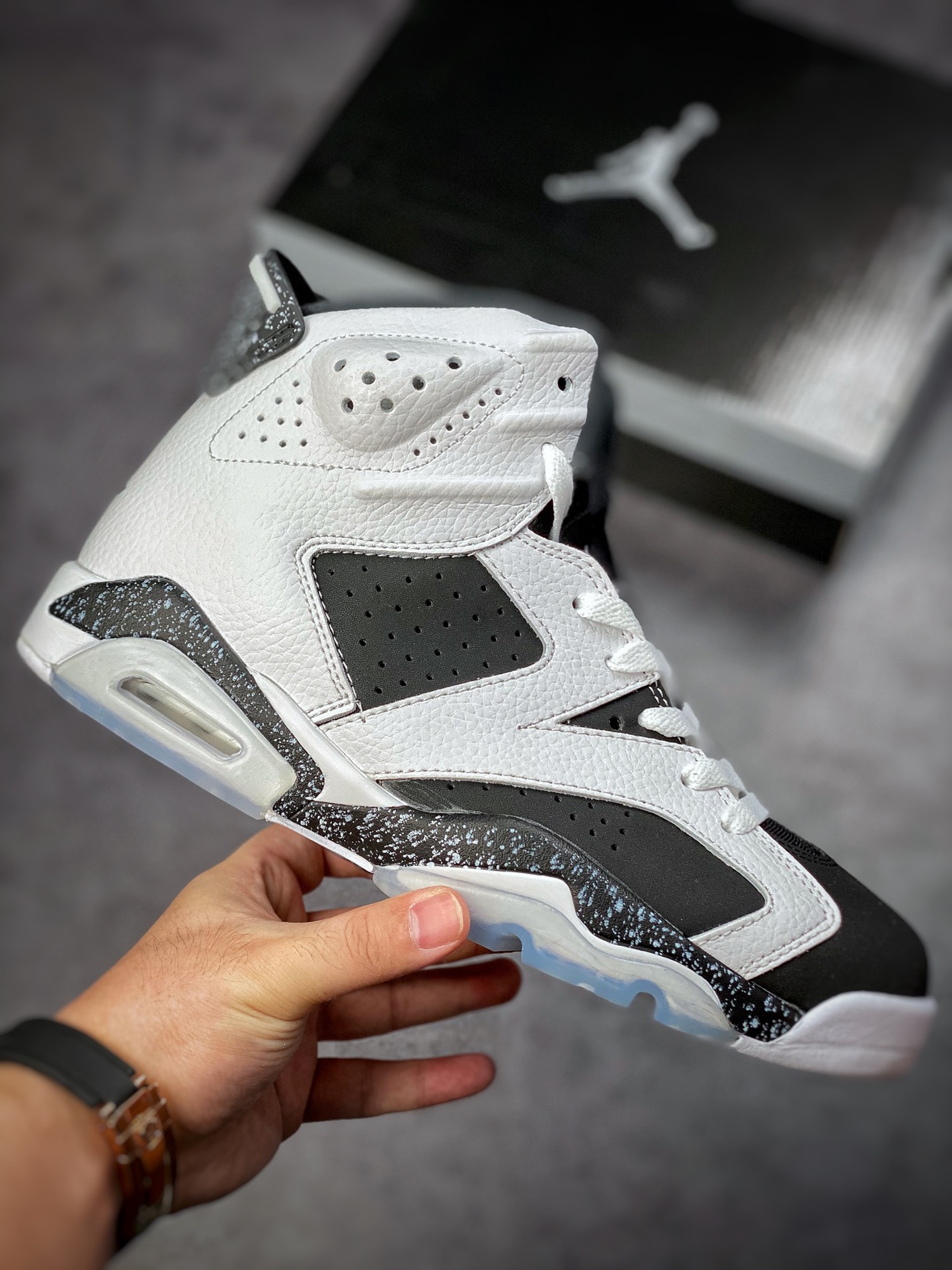 280 Air Jordan 6 Retro 奥利奥  384664-101