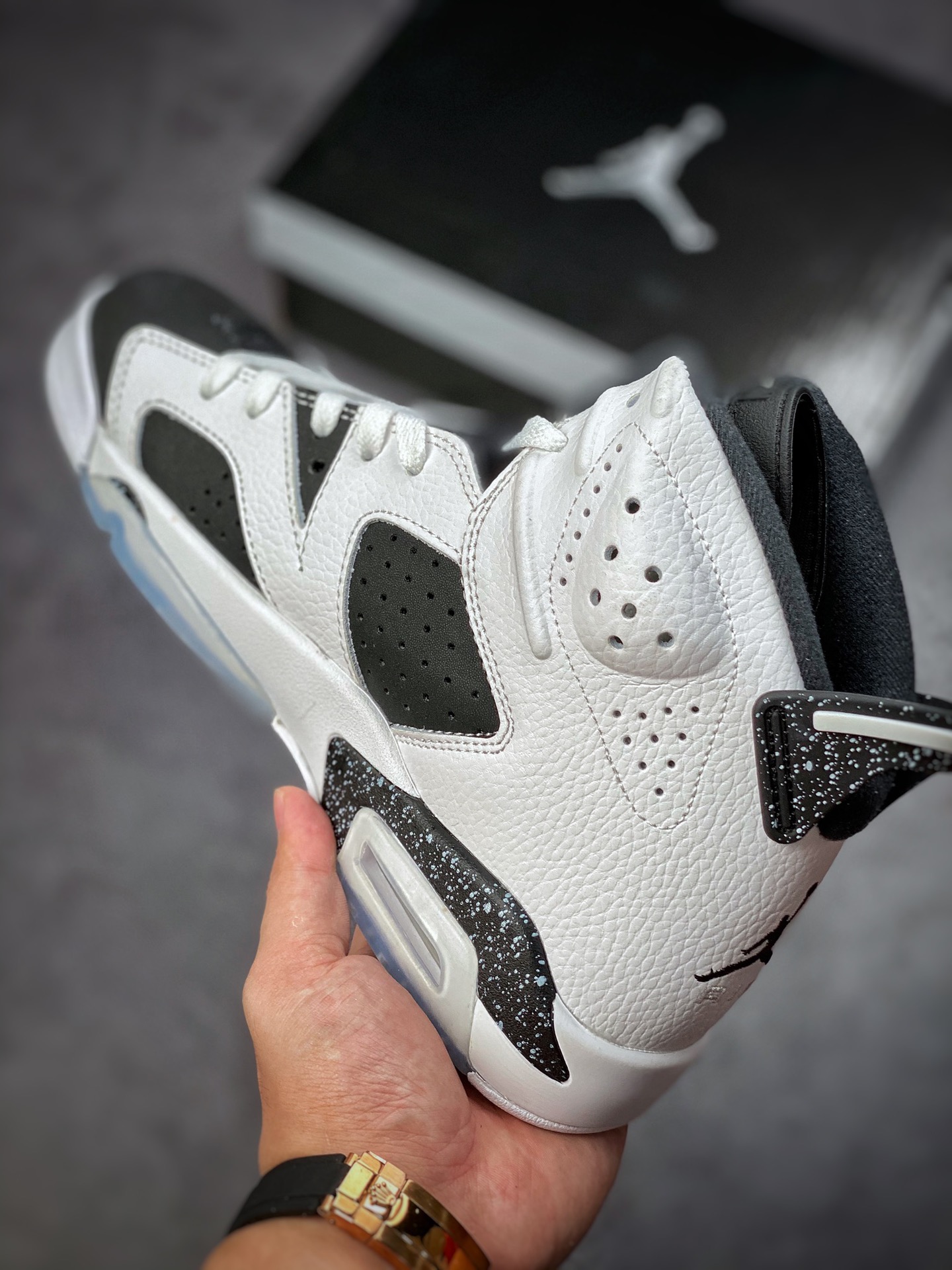 280 Air Jordan 6 Retro 奥利奥  384664-101