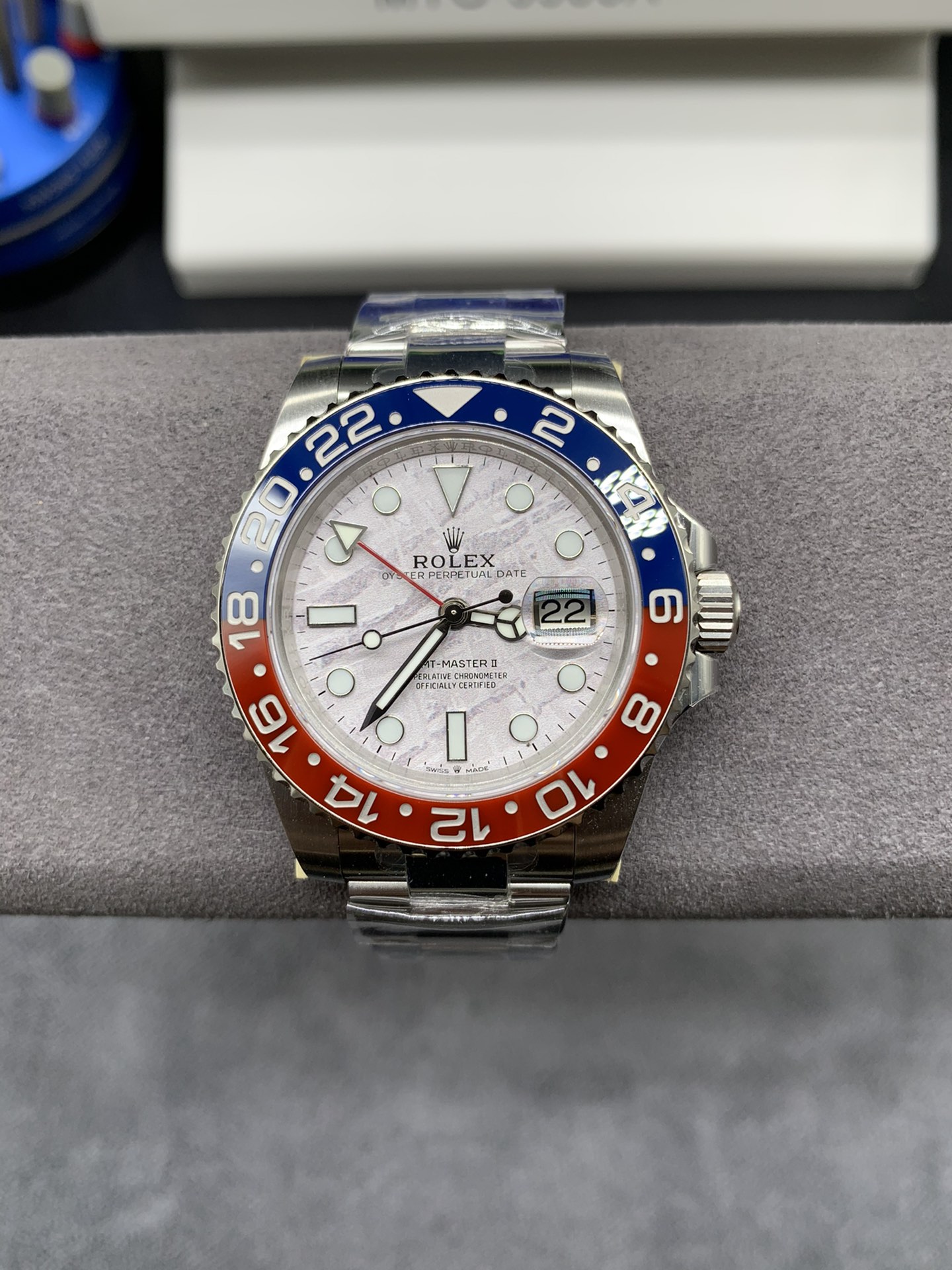 ROLEX ロレックス GMT 隕石文字盤 腕時計-トップクオリティ