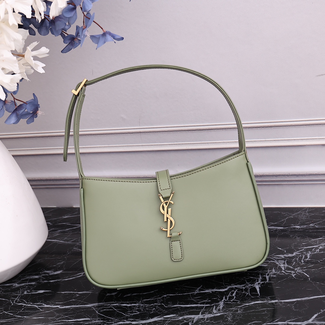 Saint Laurent Le 5 à 7 Light green 23x16x6.5cm shoulder everyday