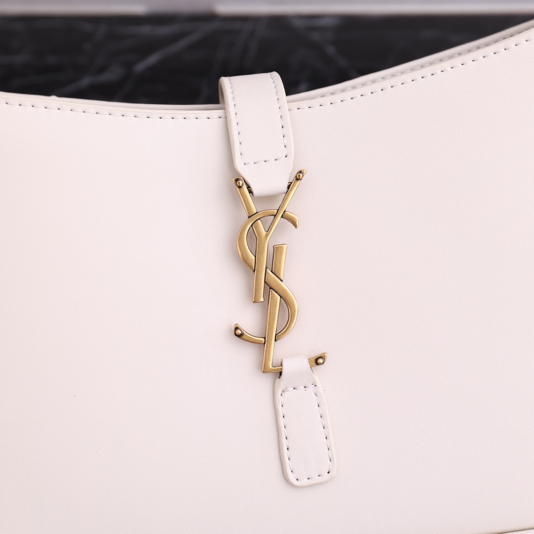 Saint Laurent Le 5 à 7 White 23x16x6.5cm shoulder everyday