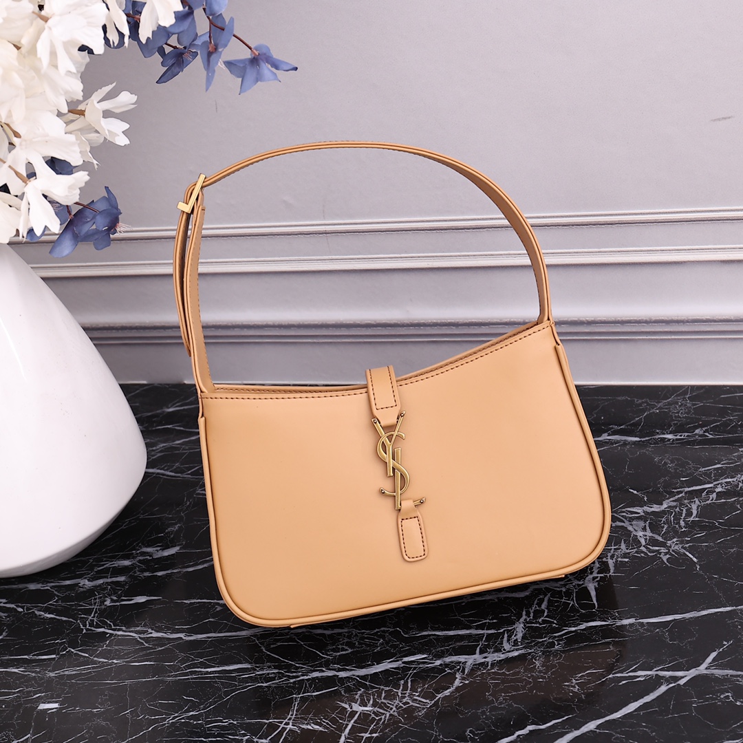 YSL 8003 Beige 23x16x6.5cm shoulder everyday