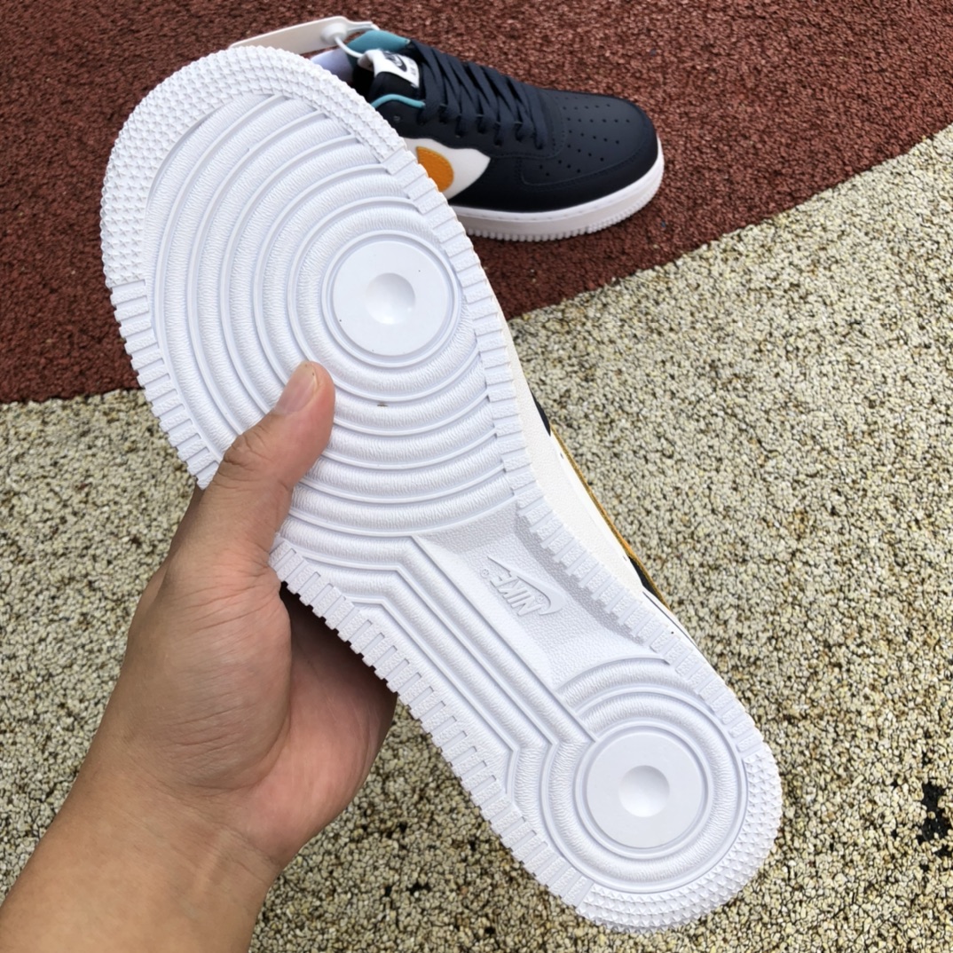 NikeAir Force 1 LowAF1白蓝橙低帮休闲鞋DM0109-400