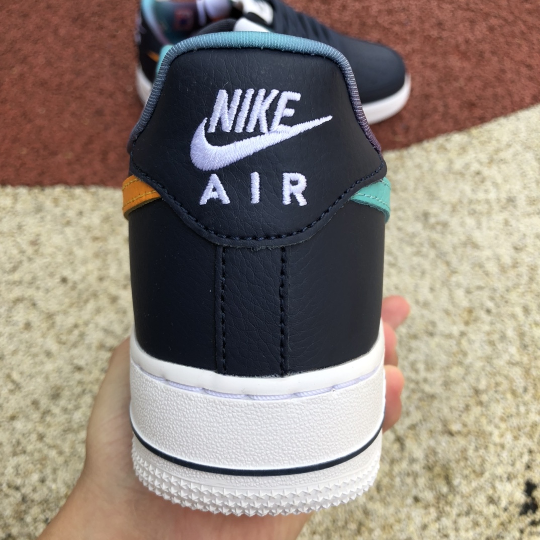 NikeAir Force 1 LowAF1白蓝橙低帮休闲鞋DM0109-400