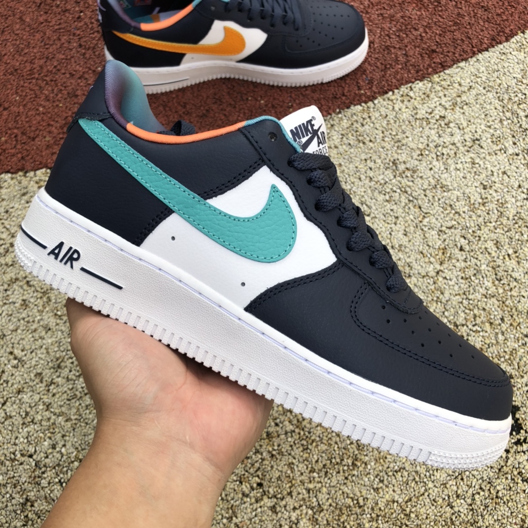 NikeAir Force 1 LowAF1白蓝橙低帮休闲鞋DM0109-400
