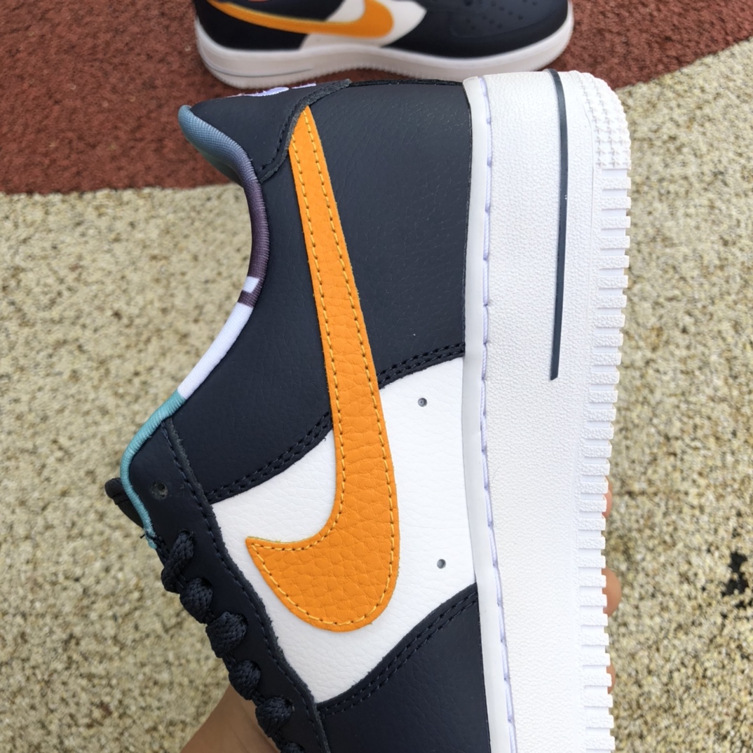 NikeAir Force 1 LowAF1白蓝橙低帮休闲鞋DM0109-400