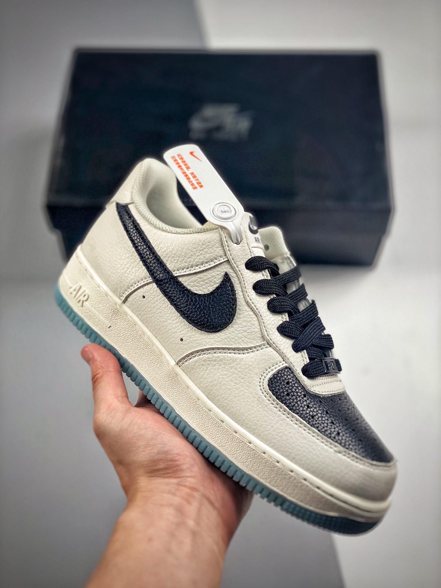 -4 Nike Air Force 1 Low Air Force 1 Low casual zapatillas de skate, cuero personalizado, impresión 3D original, caja de…