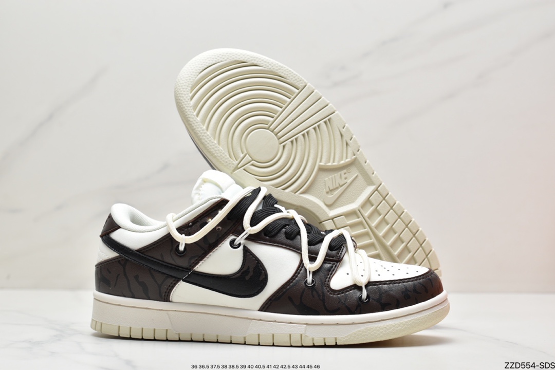 Futura x Nike Dunk Low SB联名 解构绑带滑板鞋DJ6188-002 Futura x Nike Dunk Low SB联名 解构绑带滑板鞋DJ6188-002