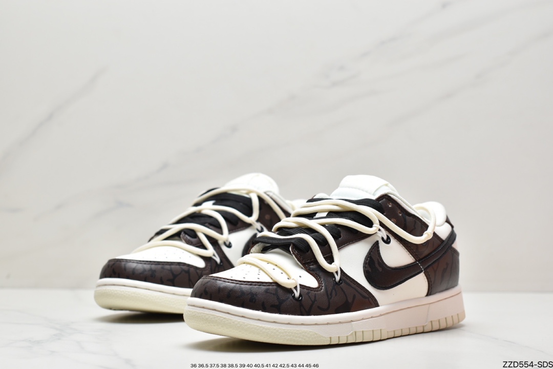 Futura x Nike Dunk Low SB联名 解构绑带滑板鞋DJ6188-002 Futura x Nike Dunk Low SB联名 解构绑带滑板鞋DJ6188-002