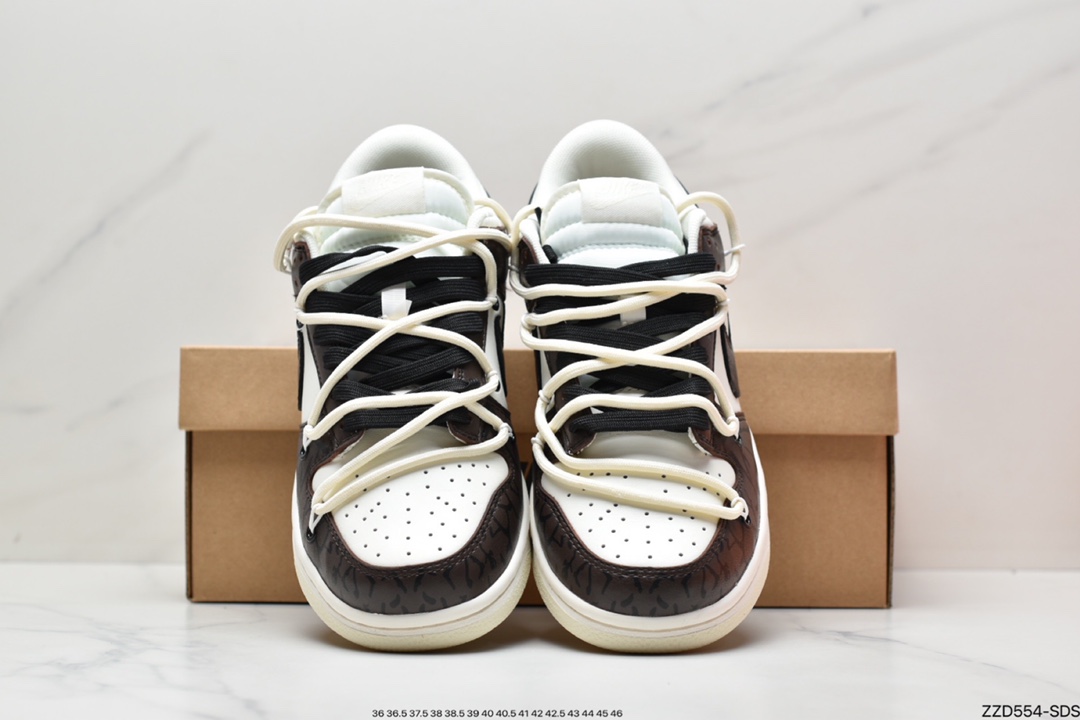 Futura x Nike Dunk Low SB联名 解构绑带滑板鞋DJ6188-002 Futura x Nike Dunk Low SB联名 解构绑带滑板鞋DJ6188-002
