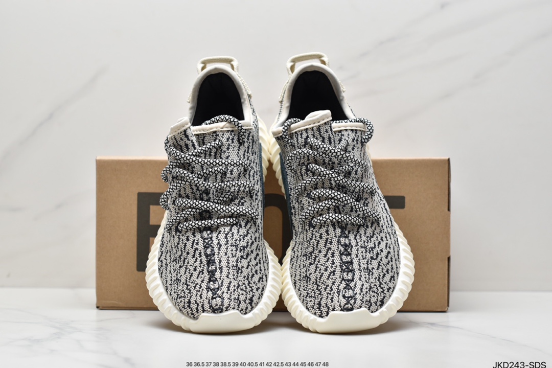 Really explosive Adidas Yeezy Boost 350 Boost OG ”Turtle Dove” 350 first generation all-match lightweight casual sports jogging shoes AQ4832