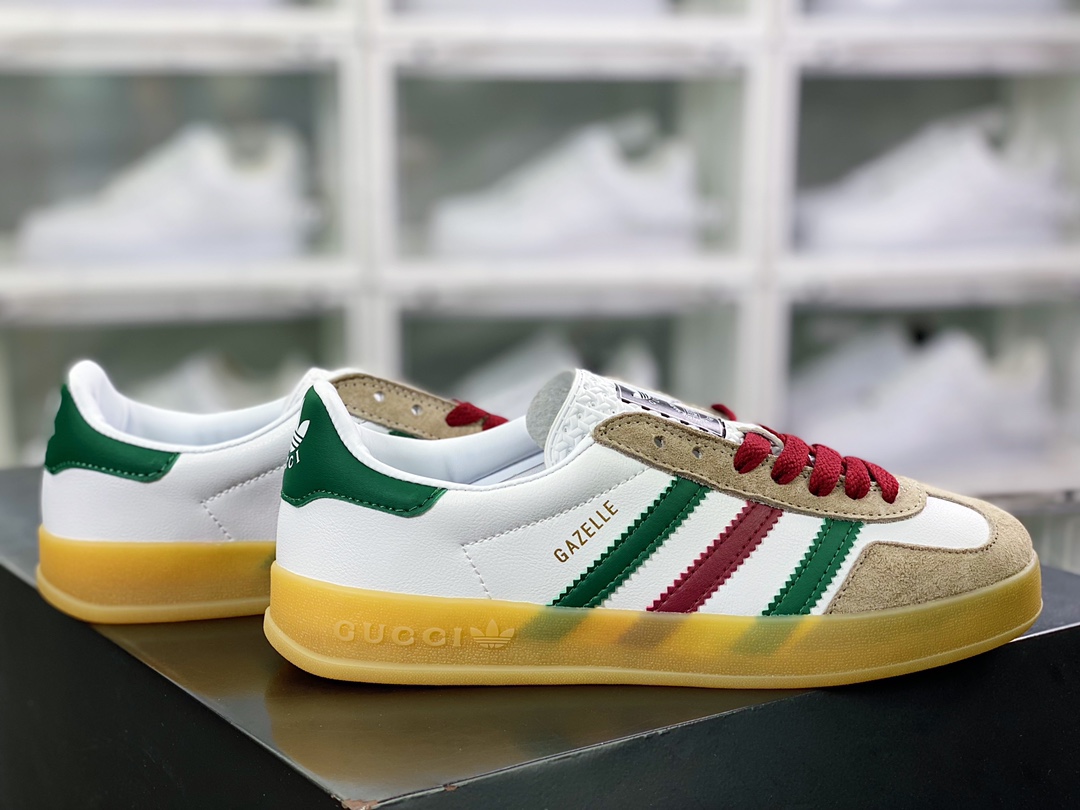 Gucci x German sports brand adidas Originals Gazelle "Esquisite Gucci" Antelope