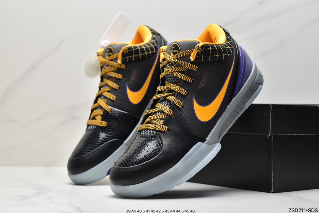灭世纯原科比4代PRO升级版 NIKE ZOOM KOBE 4 ”Carpe Diem” 灭世纯原 AV6339-001