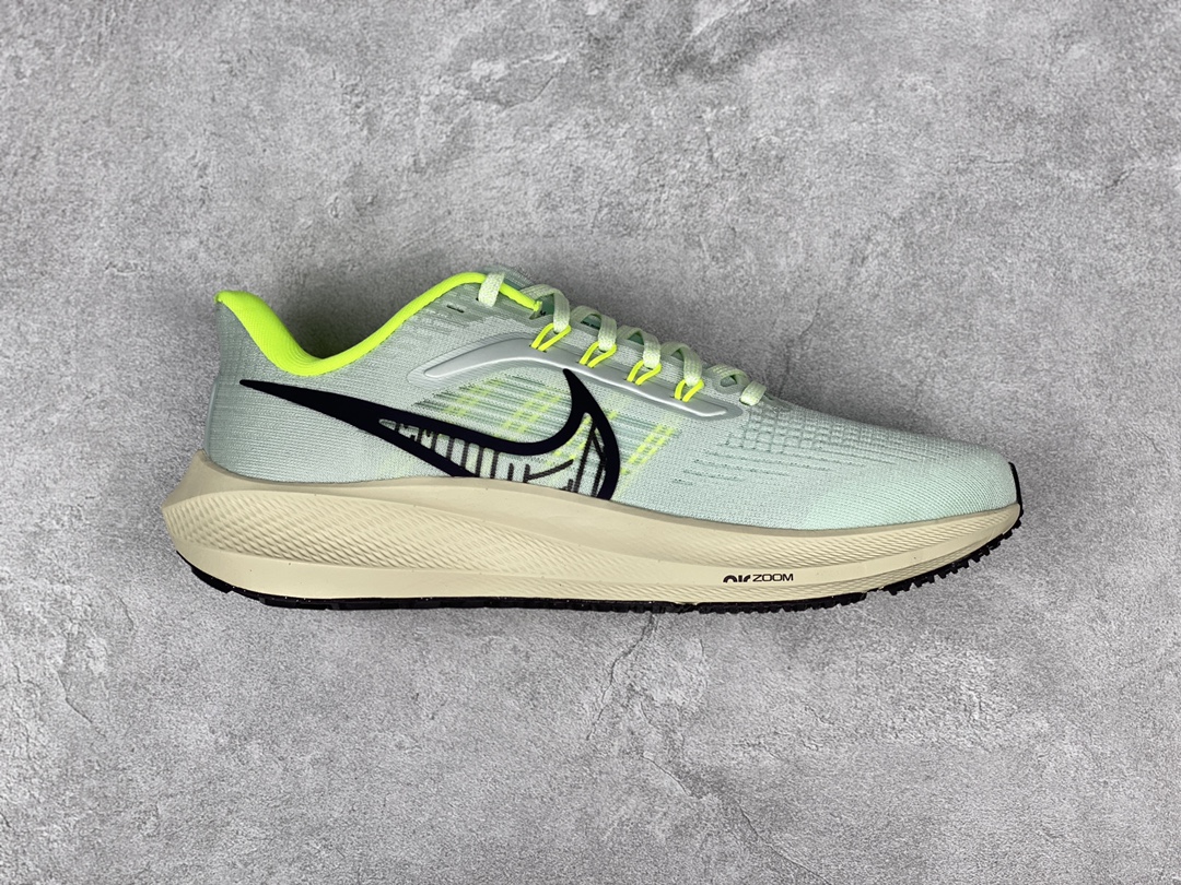H0 纯原版本 Nike Zoom Pegasus 39 超级飞马涡轮增压马拉松 登月39代休闲运动慢跑鞋 原档案数据开发纸版楦型 内里嵌入定型海绵 中底搭载前Zoom+全掌React配置鞋