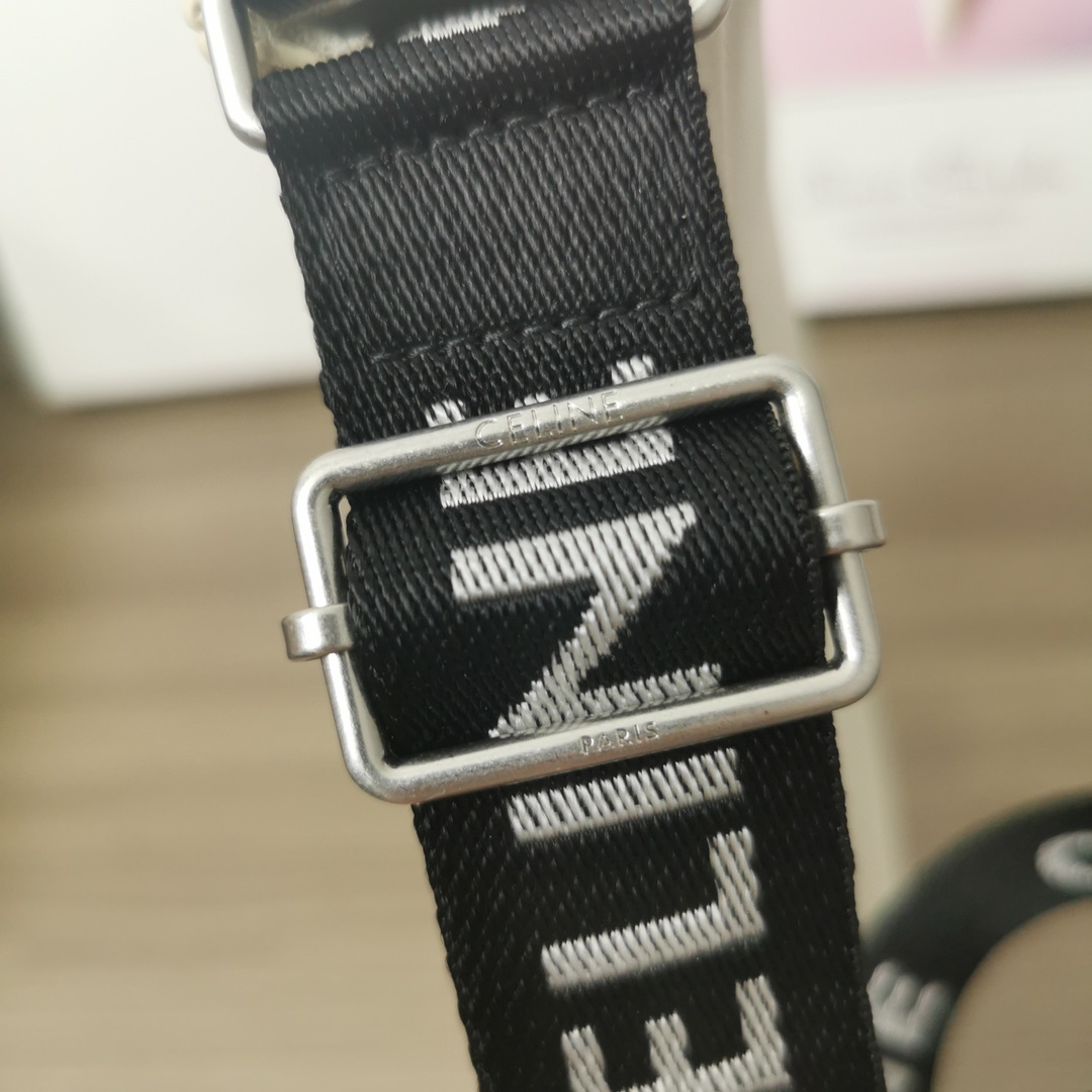 CELINE2021新款腋下包经典的腋下包包型加帆布肩带的设计经典腋下包加入运动休闲的元素符合当代轻松舒