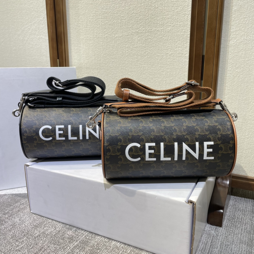 2022 nueva colección de dos colores de bolso redondo simple