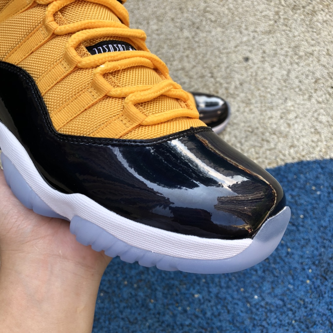 480 Air Jordan 11 蓝黄高帮 篮球鞋 真碳板 CT8012-118