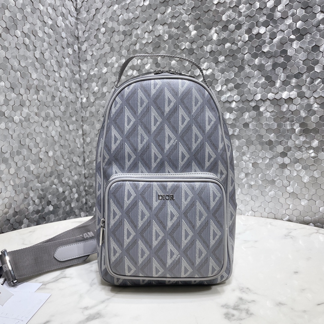 Dior Bags Backpack Canvas Diamond