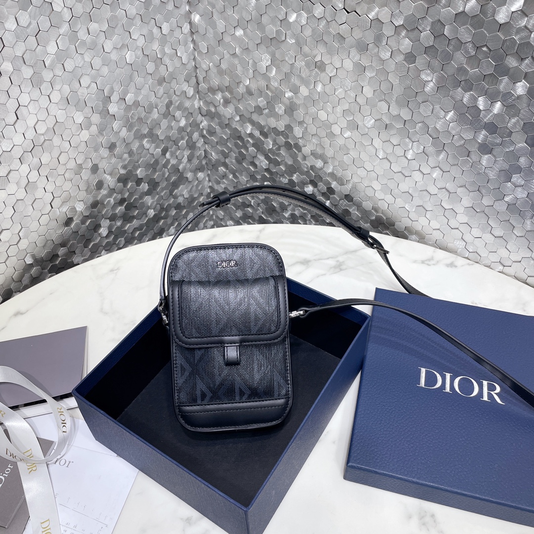 High Quality
 Dior Clutches & Pouch Bags Crossbody & Shoulder Bags Canvas Cowhide Diamond Casual
