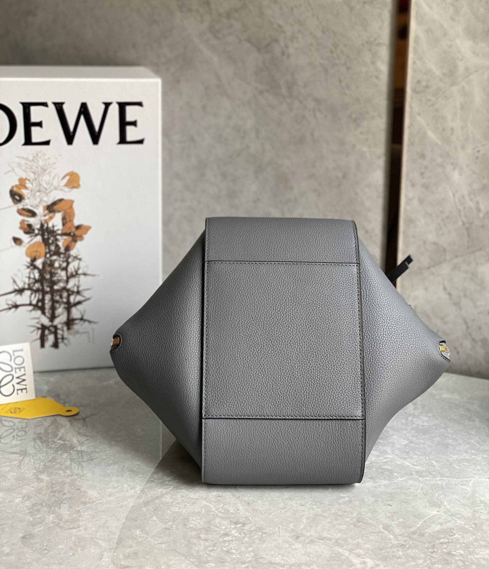 LOEWE罗意威 Hammock bag吊床包 0216小号沥青灰