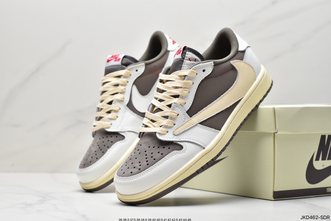 160 耐克Nike Air Jordan 1 Low OG SP”Khaki Green”AJ1乔丹一代篮球鞋