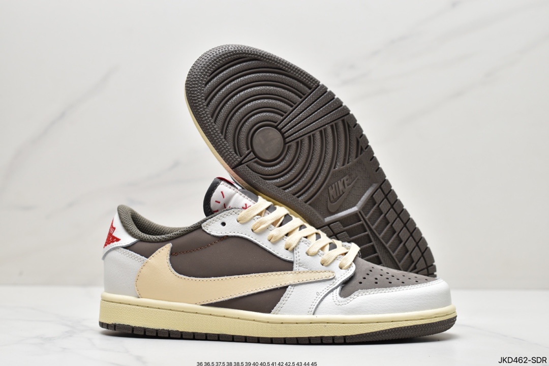 160 耐克Nike Air Jordan 1 Low OG SP”Khaki Green”AJ1乔丹一代篮球鞋