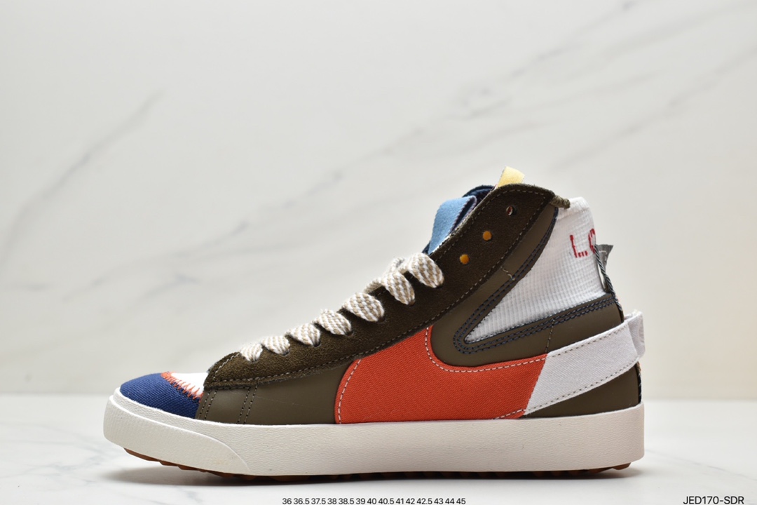 150 耐克Nike Blazer MID 77 Vntg开拓者 大勾 复古经典中帮百搭休闲运动板鞋DQ5080