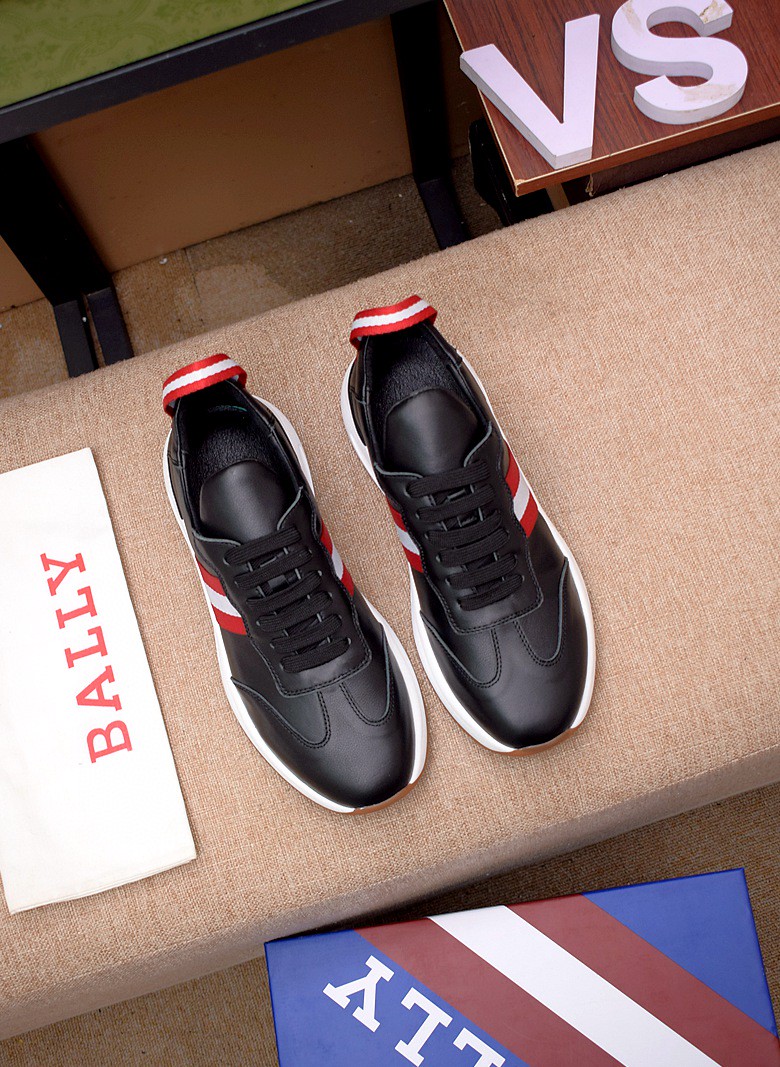 I5 ,BALLY 头层牛皮。巴利官网2022 进口头层牛皮+进口羊皮内里 ，独家原版复刻，原版大底开模 高端定制专柜复刻经得起时间的验证 欢迎对比质量