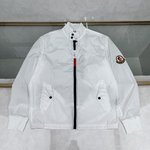 Moncler Clothing Coats & Jackets Embroidery Men Spring/Fall Collection Fashion