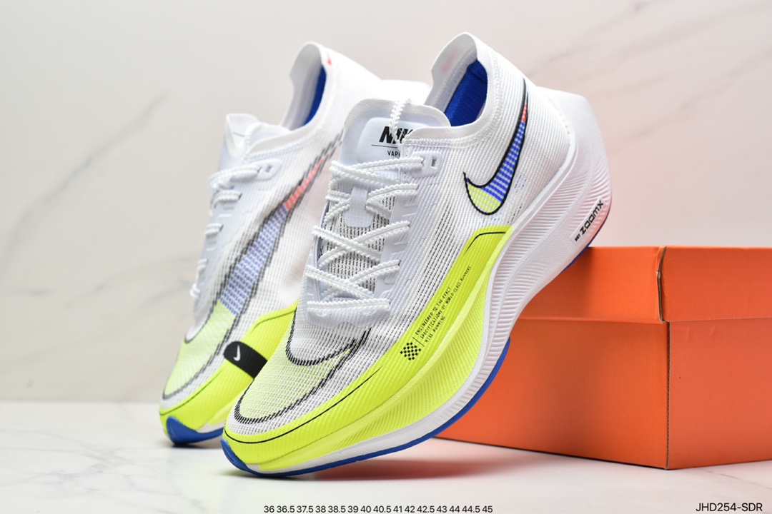190 ZoomX Vaporfly NEXT% 2”Ice Blue”破2系列马拉松泡棉超轻缓震运动慢跑鞋 CU4111-103
