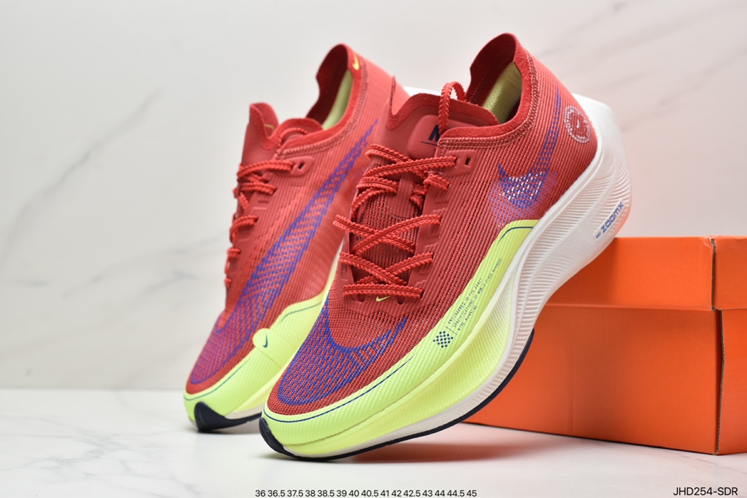 190 ZoomX Vaporfly NEXT% 2”Ice Blue”破2系列马拉松泡棉超轻缓震运动慢跑鞋 CU4111-103