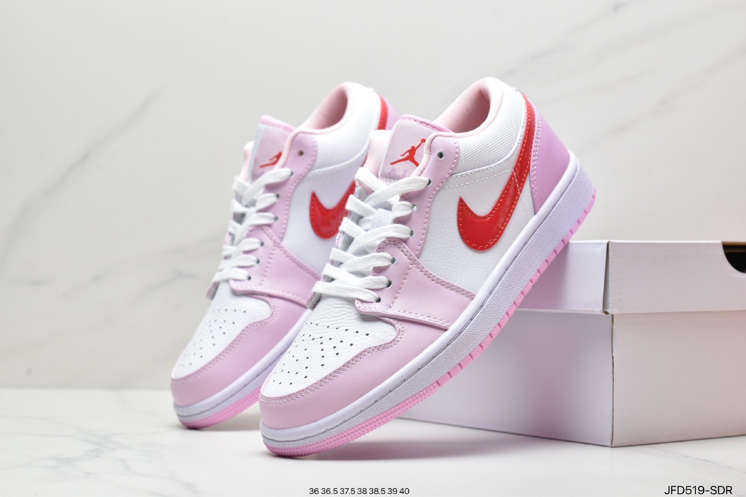 Innovative design. Air Jordan 1 Low women's sneakers inherit the essence of Jordan design DR0758-170