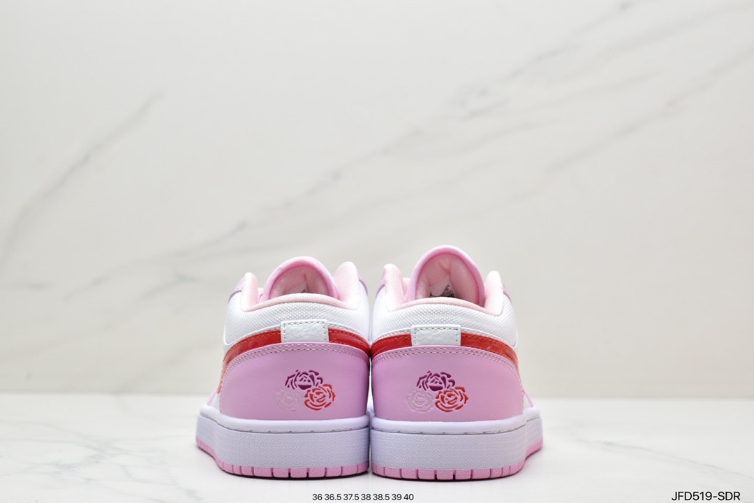 Innovative design. Air Jordan 1 Low women's sneakers inherit the essence of Jordan design DR0758-170