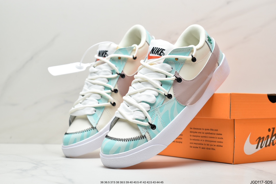180 开拓者 Nike Blazer Mid ’77 Jumbo 大勾高帮 板鞋 DD3111-100
