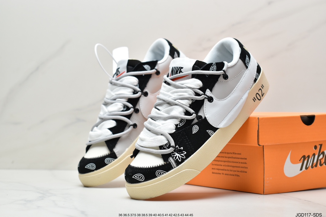180 开拓者 Nike Blazer Mid ’77 Jumbo 大勾高帮 板鞋 DD3111-100