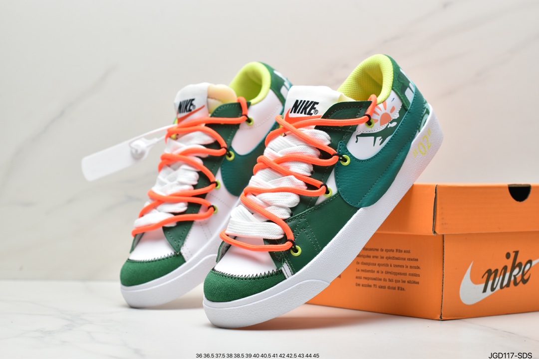 180 开拓者 Nike Blazer Mid ’77 Jumbo 大勾高帮 板鞋 DD3111-100