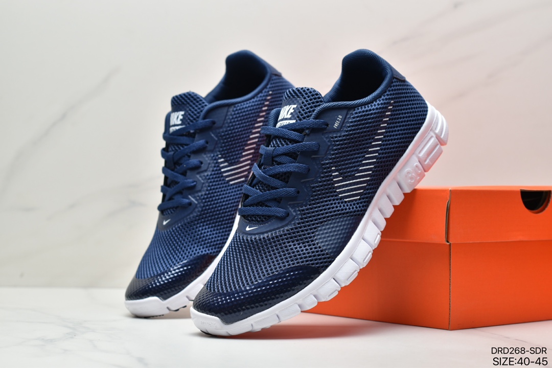 110 耐克NIKE FREE 3.0 V2 耐克赤足3.0经典透气网面休闲百搭运动跑鞋