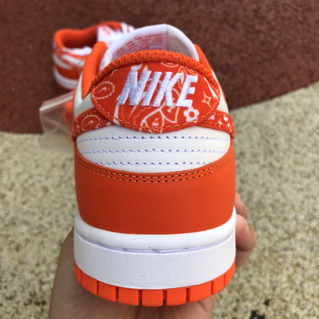 360 Nike Dunk Low “Orange Paisley”dh4401-103