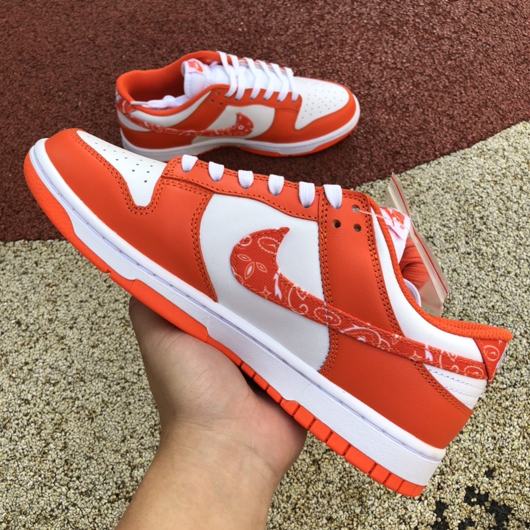 360 Nike Dunk Low “Orange Paisley”dh4401-103